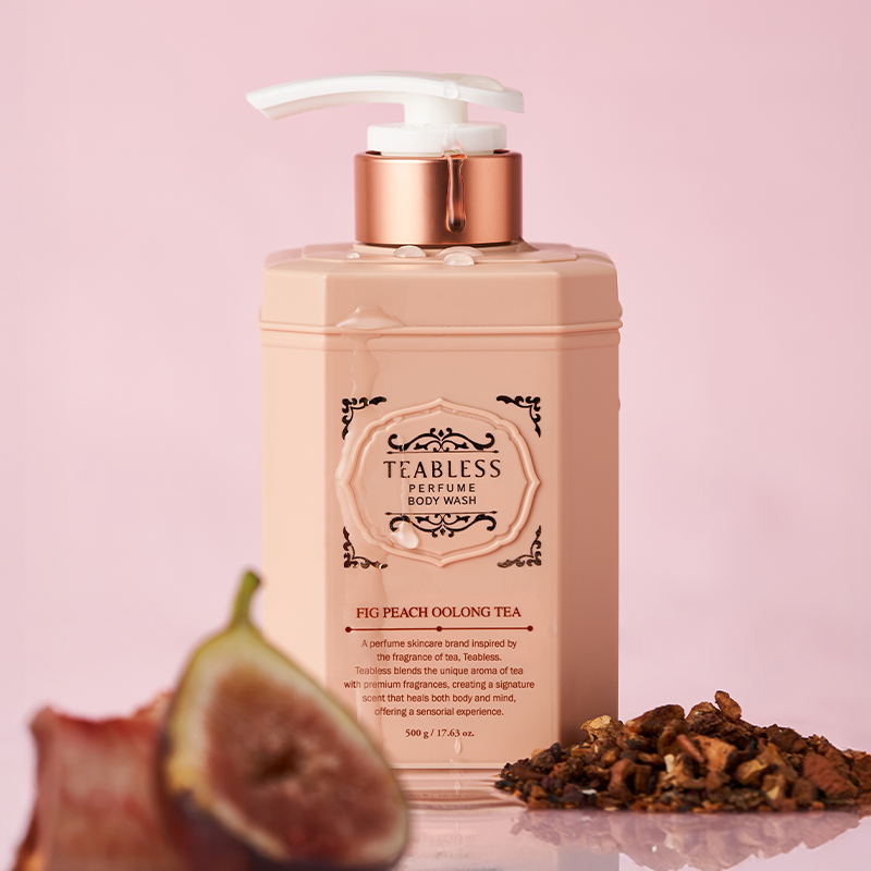 티블레스 퍼퓸 바디워시 피그 피치 우롱티, 500g